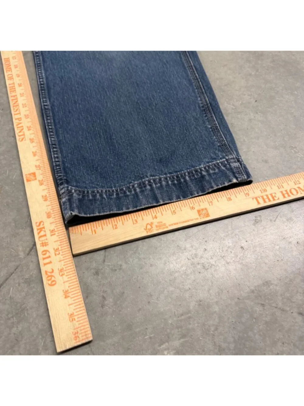 Vintage Y2K Sonoma Wide Leg Carpenter Jeans Size 38